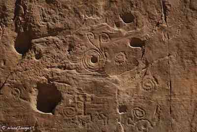Chaco Canyon Petroglyphs