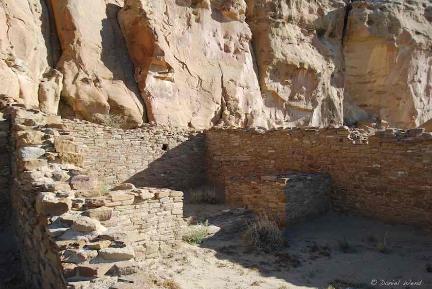 Hungo Pavi great house at Chaco Canyon