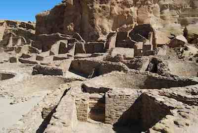 Ruins of Pueblo Bonito Great House