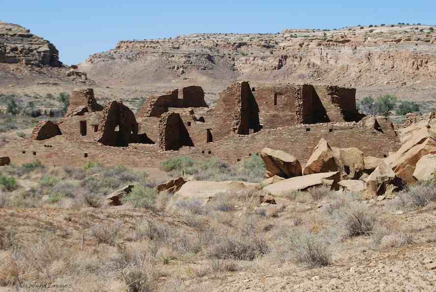 Ruins of Pueblo Bonito
