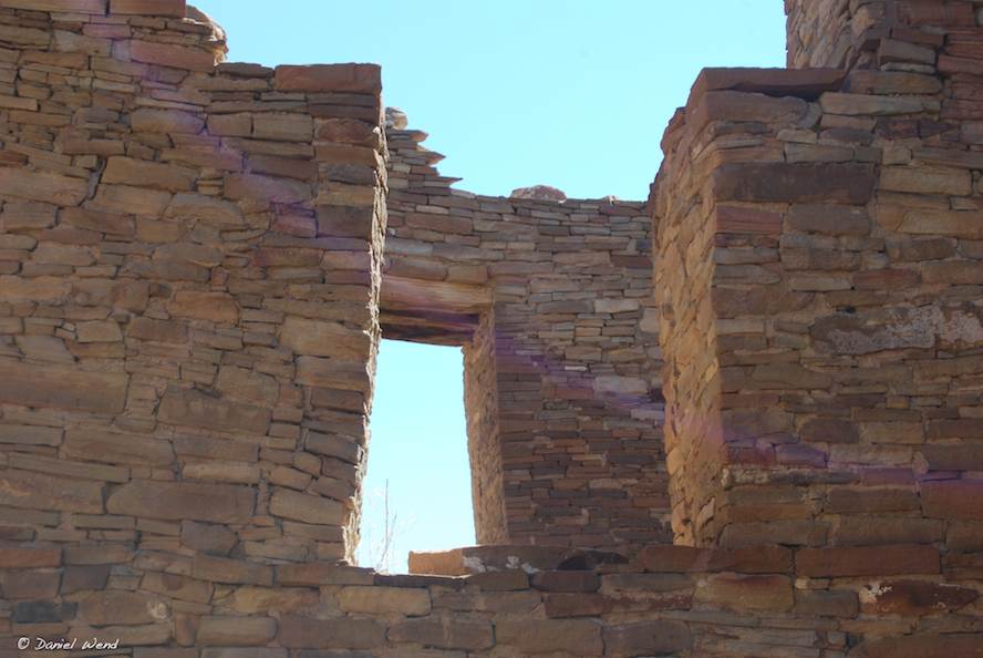 Kin Kletso Doorways at Chaco Canyon